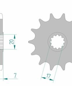 pinón-afam-acero-estándar-94109-paso-420