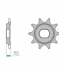 pinón-afam-acero-estándar-94123-paso-420
