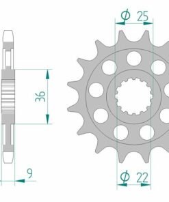 pinón-afam-acero-estándar-94900-paso-525