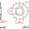 pinon-jt-sprockets-acero-estándar-1120-420-motor-minarelli-am6