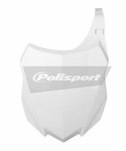 polisport-front-number-plate-white-kawasaki-kx250f-kx450f