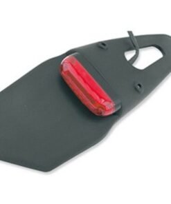 Portamatrículas universal Enduro rojo 5 leds