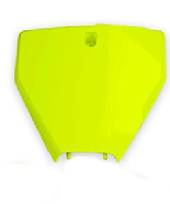 Portanúmeros delantero UFO Husqvarna amarillo fluor