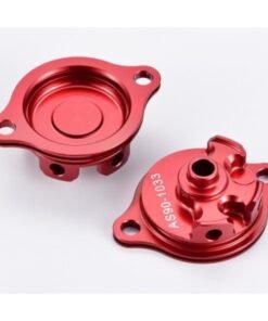 Tapa filtro de aceite rojo Honda