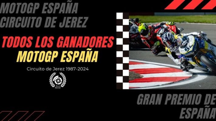 todos los ganadores de los motogp españa circuito de Jerez z.