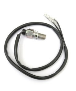 Tornillo sensor de freno hidráulico Tecnium M10 * 1,25 simple cable recto L:550mm