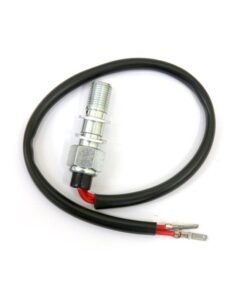 Tornillo sensor de freno hidráulico TECNIUM M10x1,00 doble cable recto L:330mm